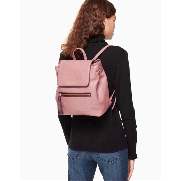 New! Kate Spade Backpack Chester St. Kacy Mahogany - Picture 2 of 8